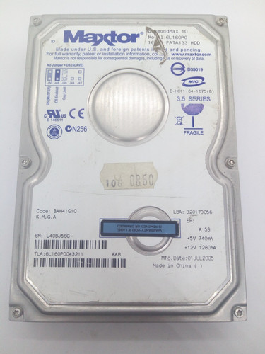 Maxtor diamondmax ide 160gb - ,