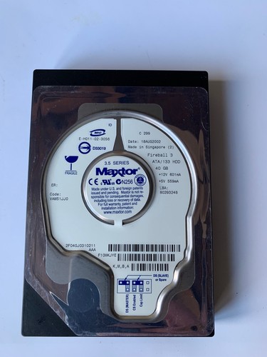 Retro festplatte maxtor - festplatte,