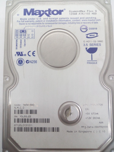 Maxtor diamondmax plus hdd - maxtor, 9