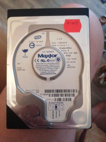Ide festplatte maxtor - ide,
