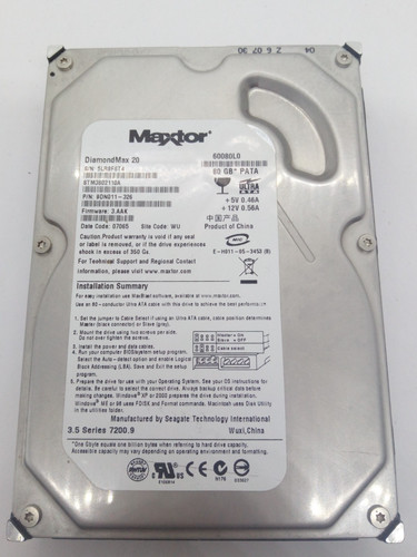 Maxtor diamond max ide 80gb - diamond, 20