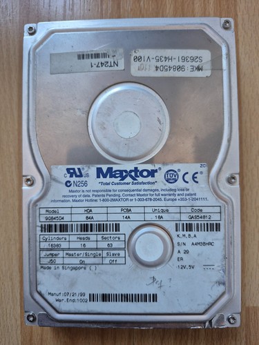 Maxtor diamondmax 4320 mit - diamondmax,