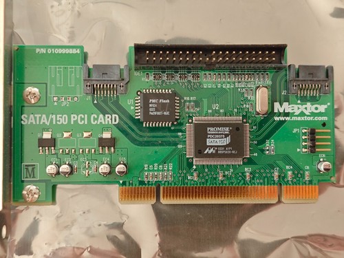 Maxtor sata 150 pci card - sata/150,