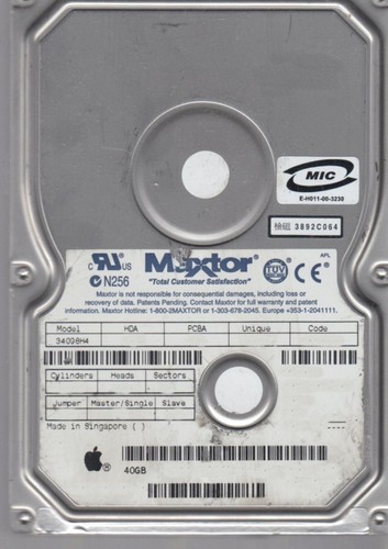 Ide maxtor diamondmax - gb,
