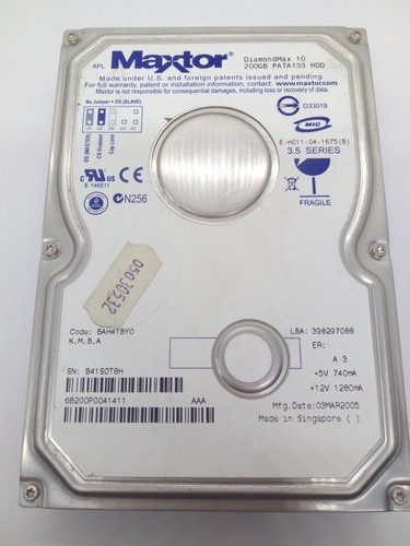 Maxtor diamondmax ide - maxtor,