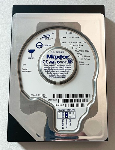 Maxtor diamonmax plus - diamonmax, 8