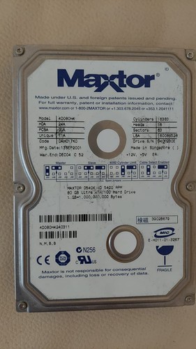 Maxtor diamondmax d540x 80gb - maxtor,