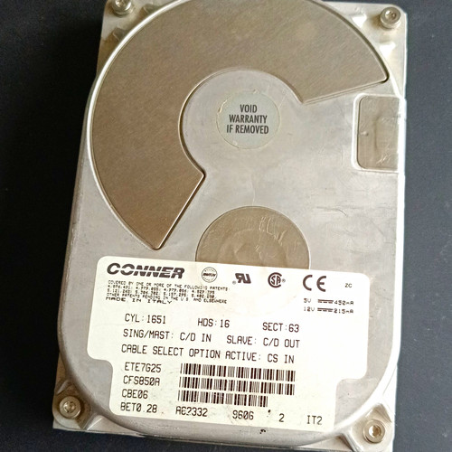 Conner cfs850a 850mb filepro - conner,