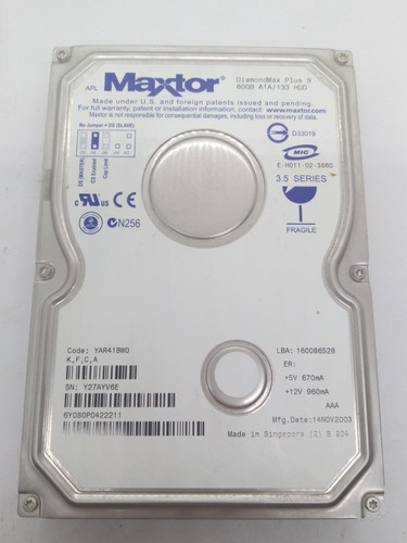 Maxtor diamond max plus ide - maxtor,