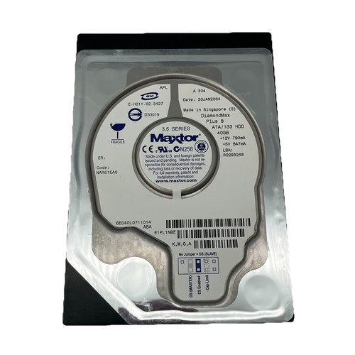 Maxtor diamondmax plus 40gb - diamondmax,