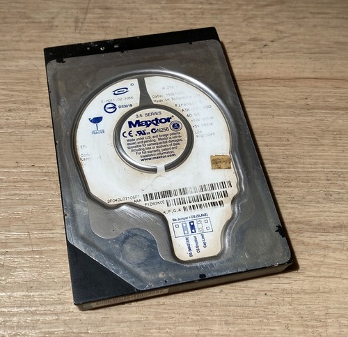 Vintage festplatte maxtor - festplatte,
