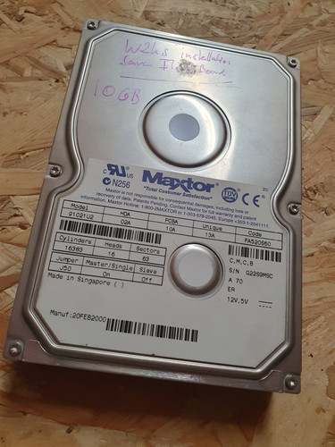 Maxtor festplatte 10gb - 10gb, hdd