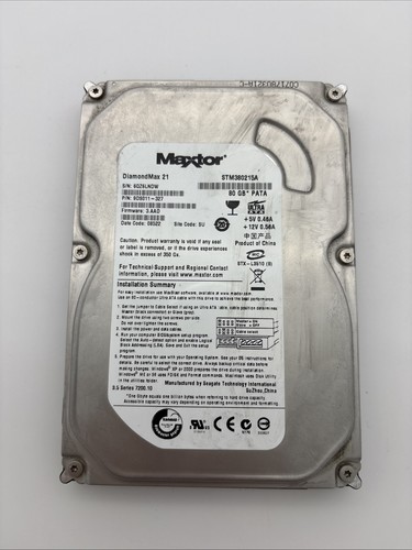 Maxtor diamondmax 21 - maxtor, 3.5"