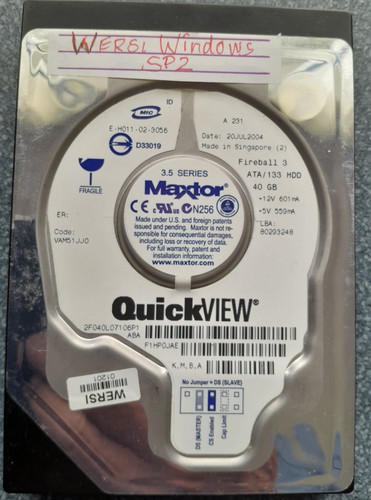 Hard disk maxtor fireball - hard,
