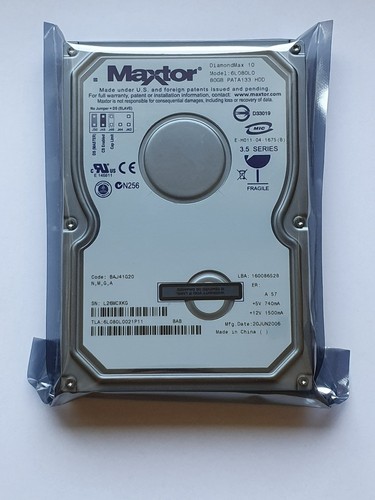 Ide maxtor 6l080l0 p ata - gb,