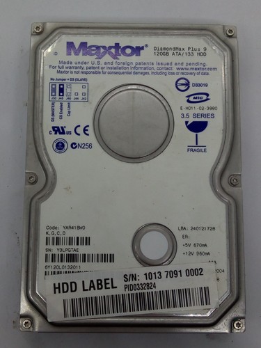 Maxtor diamondmax plus - maxtor,