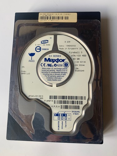 Retro festplatte maxtor - retro,