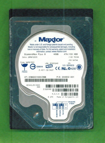 Maxtor ide hdd festplatte - hdd,